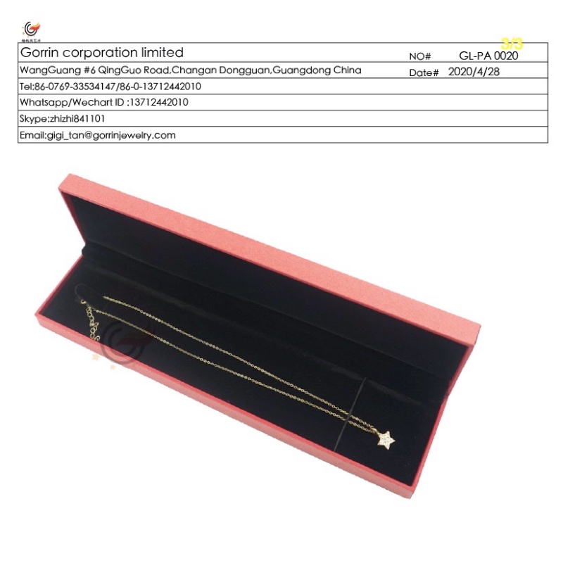 GL-PA0020 Jewelry box